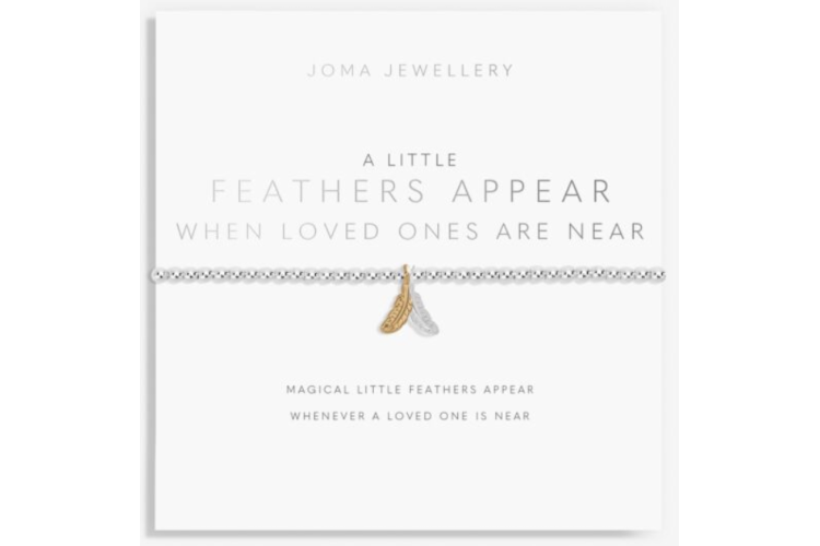 A Little Feathers Appear When Loved Ones Are Near Bracelet
