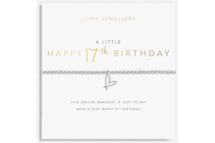 A Little Happy 17th Birthday Bracelet