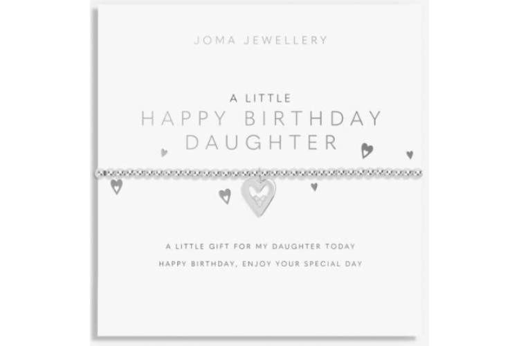 A Little Happy Birthday Daughter Bracelet
