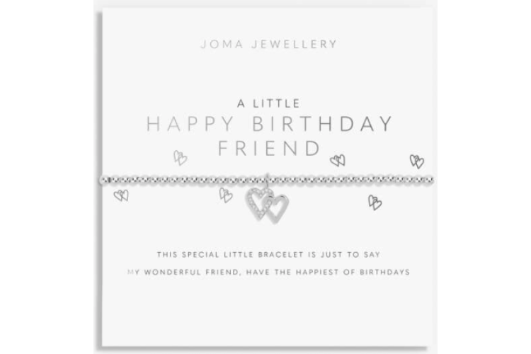 A Little Happy Birthday Friend Bracelet