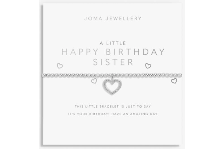 A Little Happy Birthday Sister Bracelet