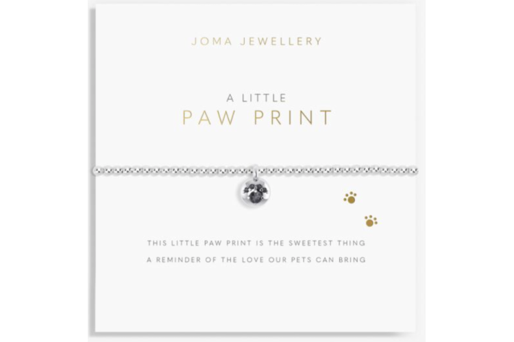 A Little Paw Print Bracelet