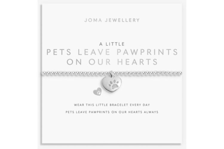 A Little Pets Leave Paw Prints On Our Hearts Bracelet