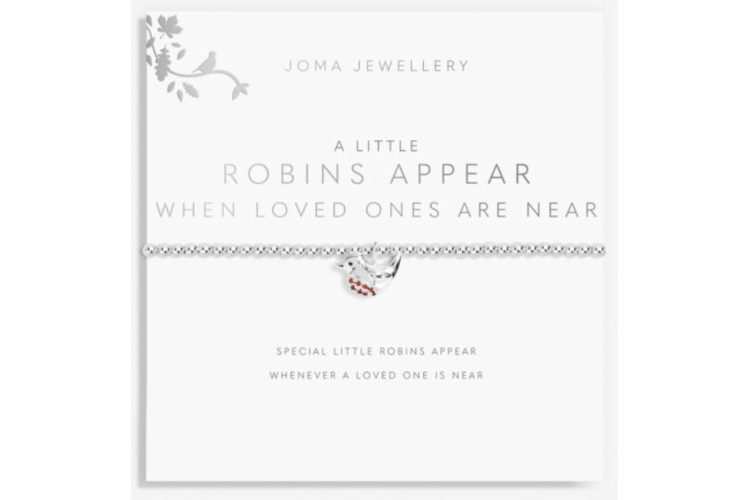 A Little Robins Appear When Loved Ones Are Near Bracelet