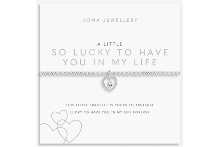 A Little So Lucky to Have You in My Life Bracelet