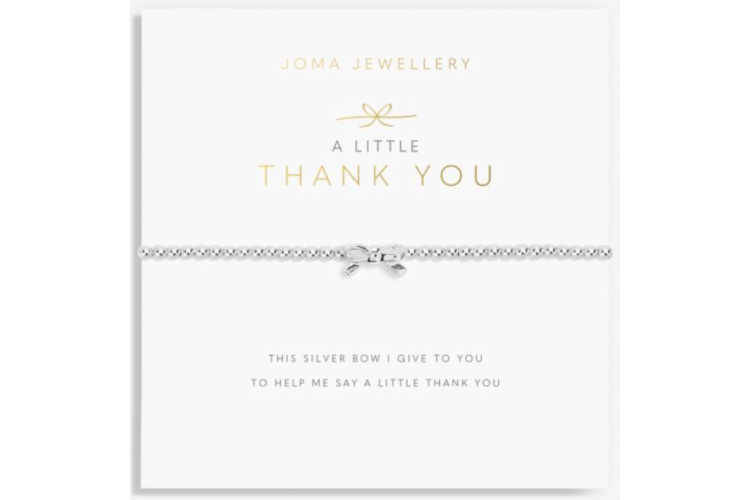 A Little Thank You Bow Bracelet