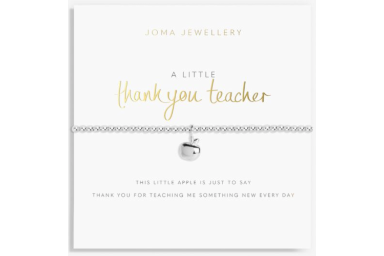 A Little Thank You Teacher Bracelet
