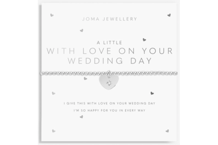 A Little With Love On Your Wedding Day Bracelet