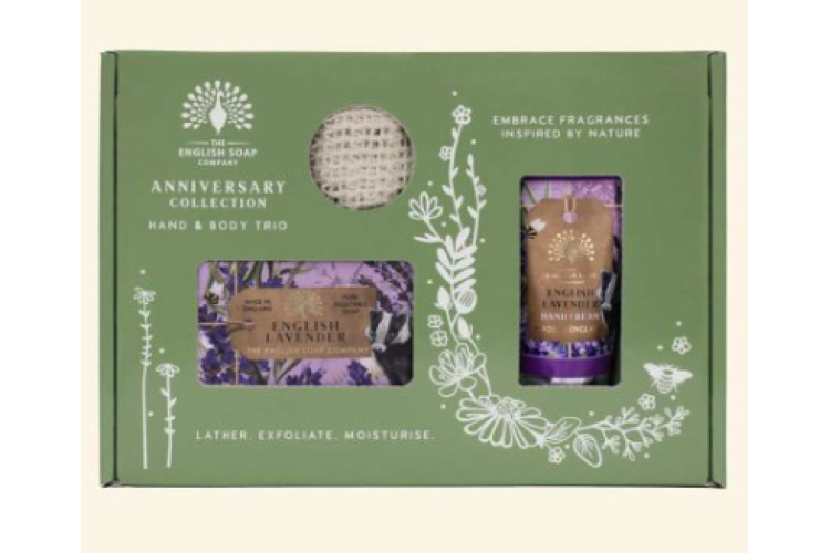 Anniversary English Lavender Trio Gift Set