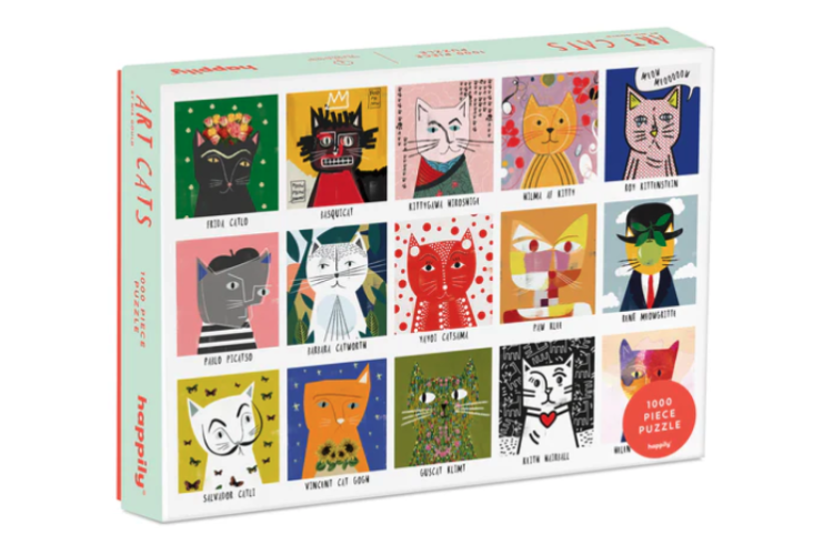 Art Cats - 1,000 Piece Jigsaw Puzzle