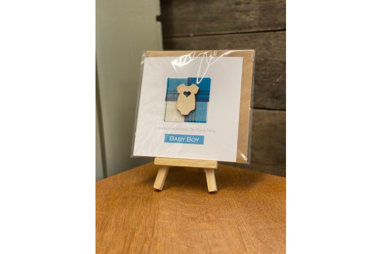 Baby Boy Greeting Card