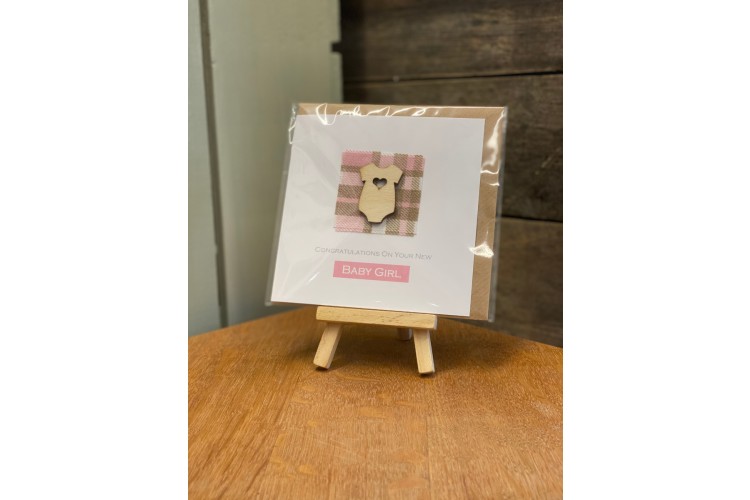 Baby Girl Greeting Card