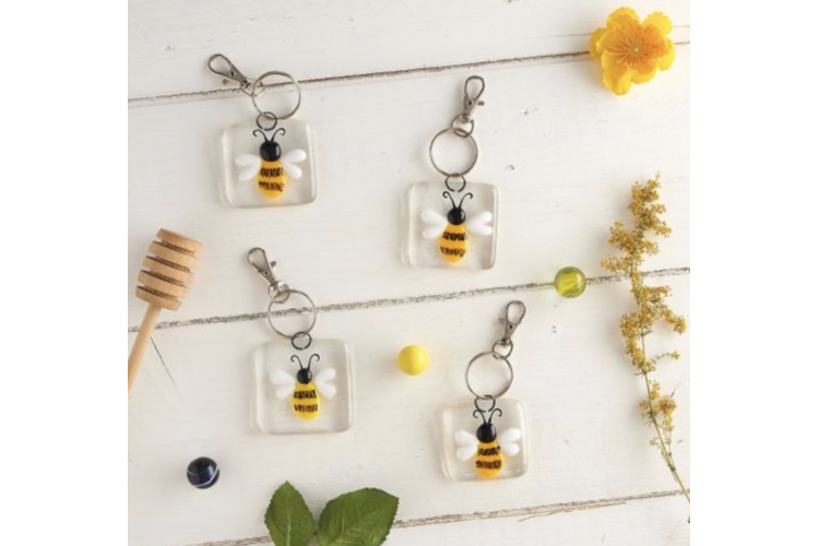 Bee Keyring