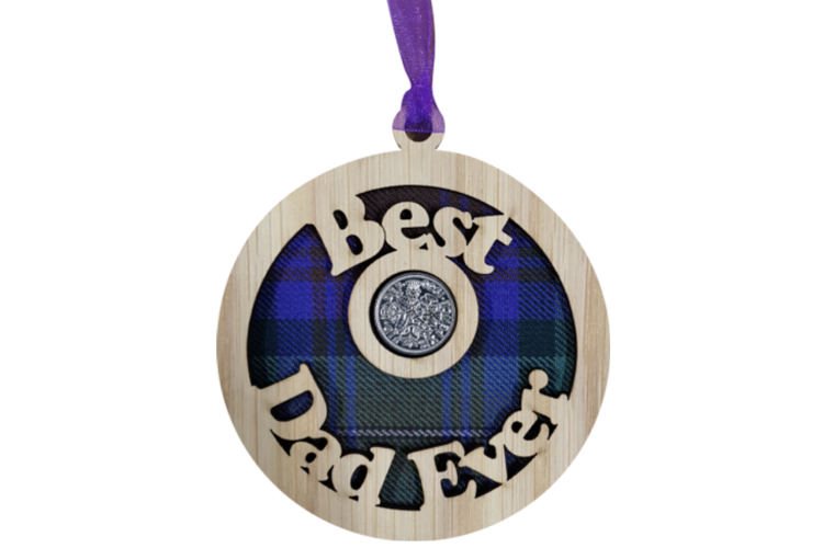 Best Dad Ever Lucky Sixpence