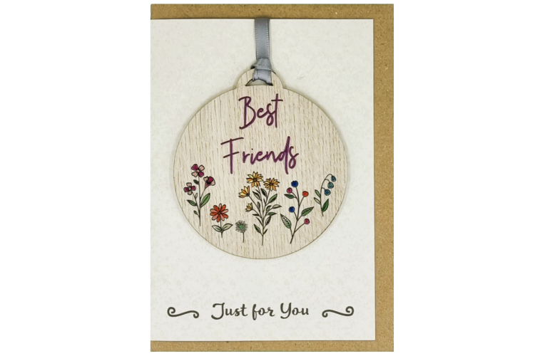 Best Friends Card with Gift