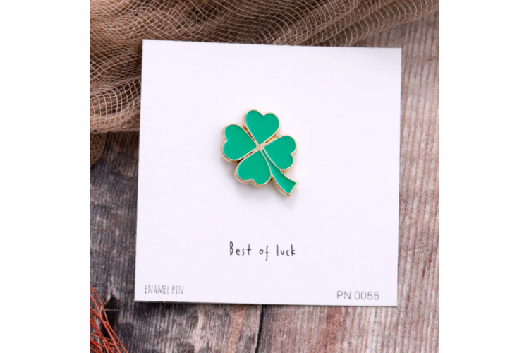 Best of Luck Pin