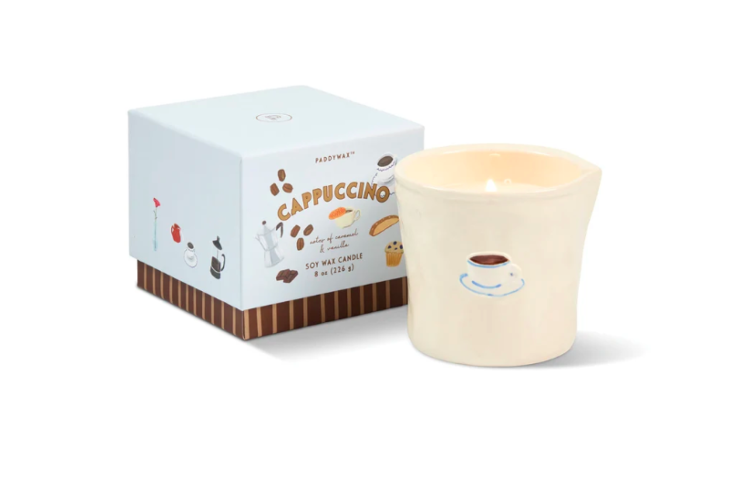 Bistro candle cappuchino - chocolate and cherry