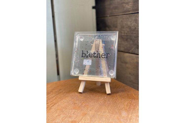 Blether Glass Coaster