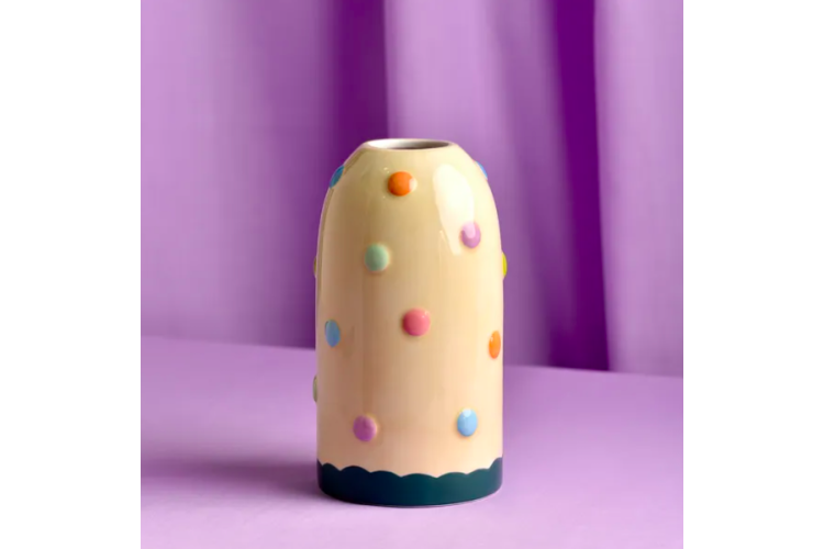 Bobble Multi Coloured Vase
