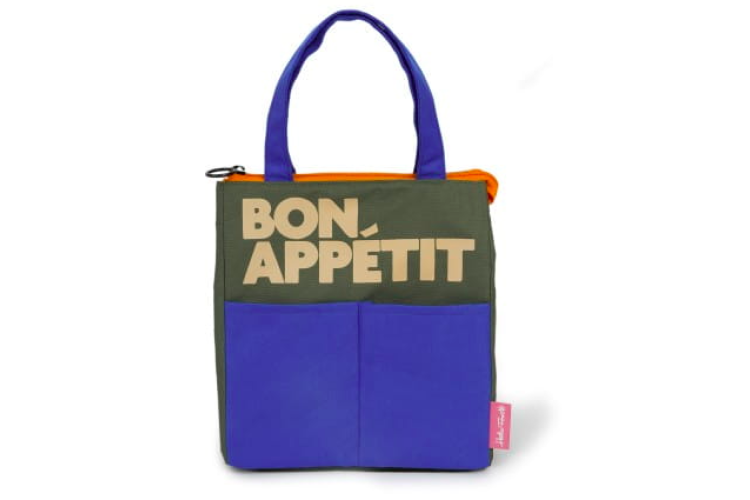 Bon Appetit Lunch Bag - Blue 