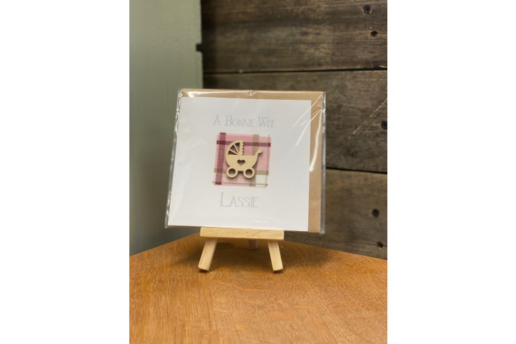 Bonnie Wee Lassie Greeting Card