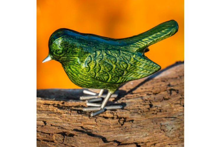 Brushed Lime Robin