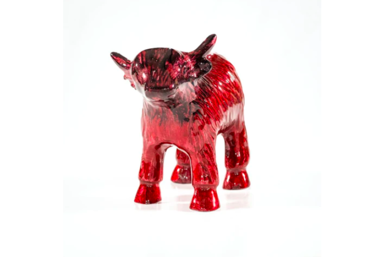 Brushed Red Cow Large