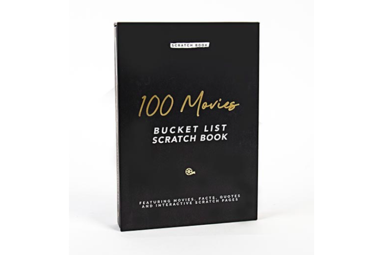 Bucket List Scratch Book - Movies