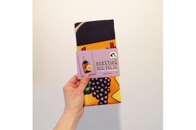 Buckie 'Wild Thing' Tea Towel