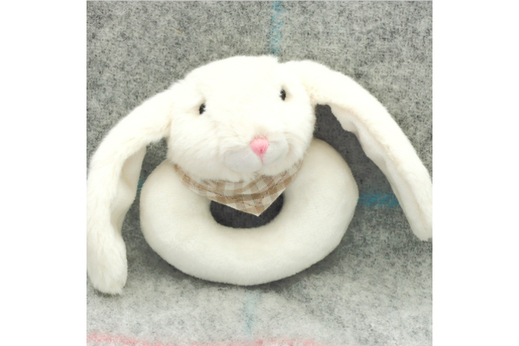 Bunny Rattle Cream & Box