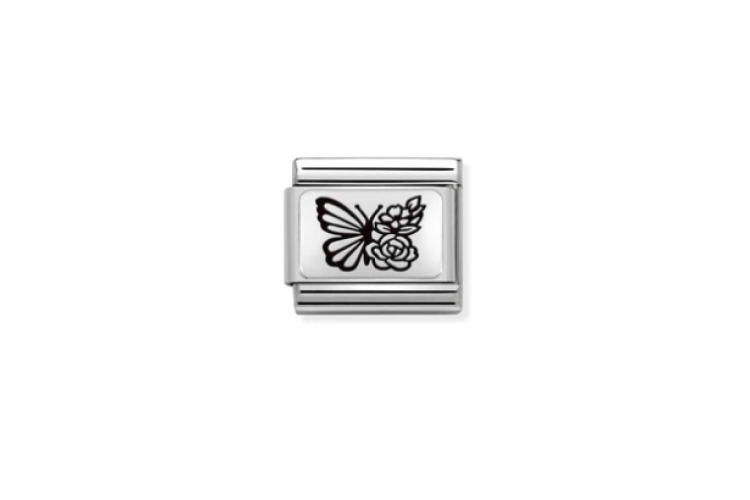 Butterfly with Flowers