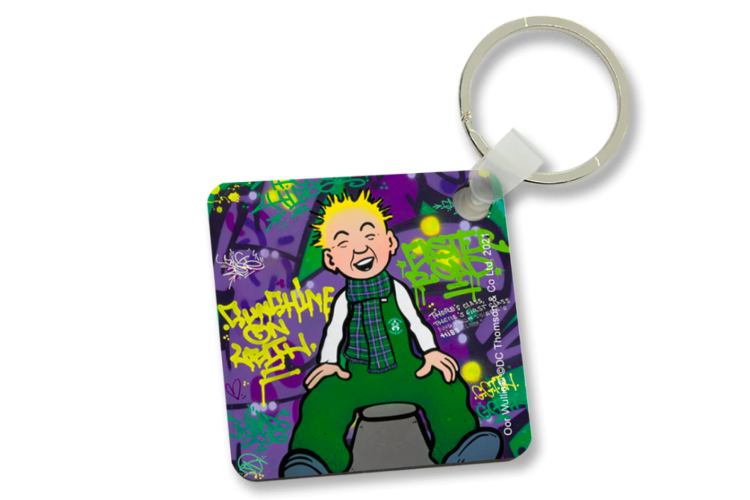 Hibernian 'Oor Wee Hibee' - Keyring 