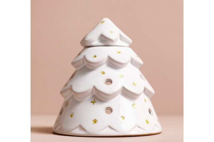 Ceramic Christmas Tree Wax Burner
