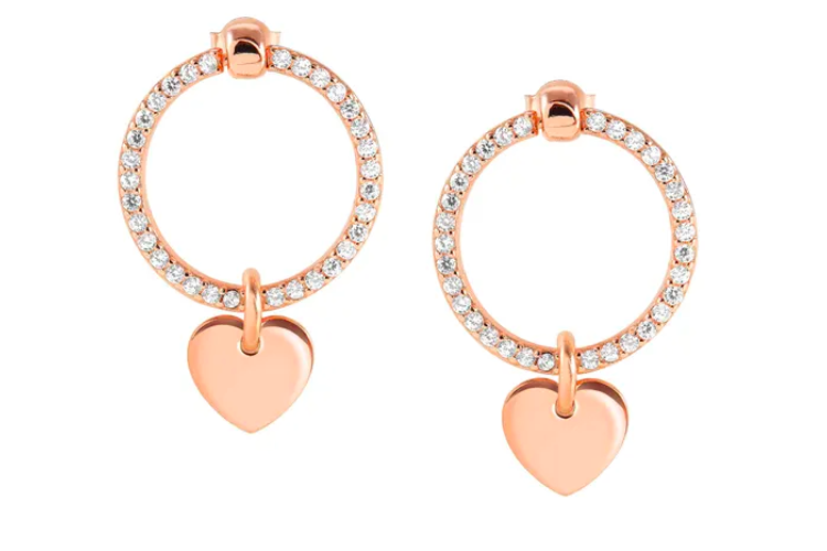 Chic & Charm Rose Gold Earring 