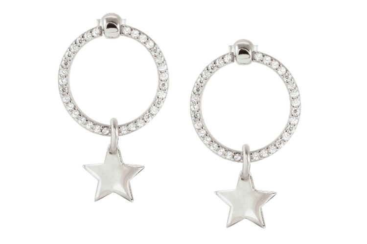 Chic & Charm Silver Star Earring 