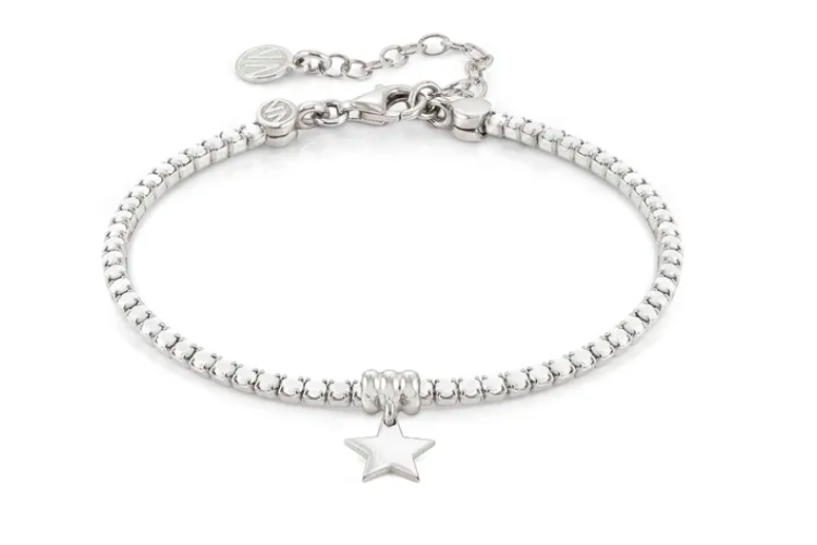 Chic & Charm Star Bracelet White 