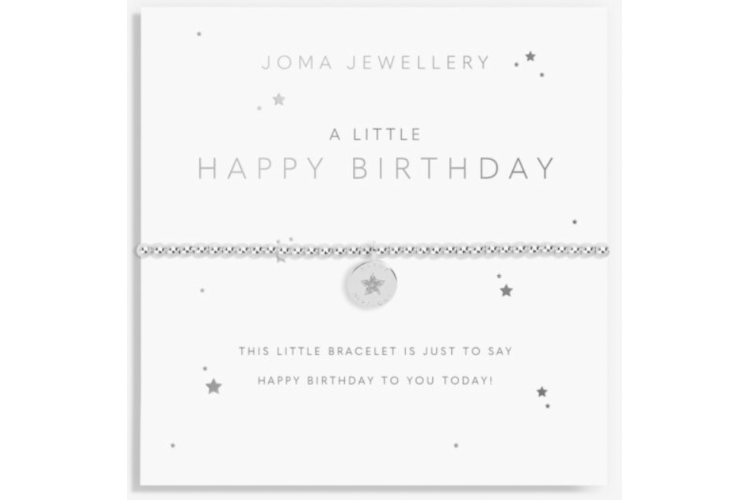 Children’s A Little Happy Birthday Bracelet