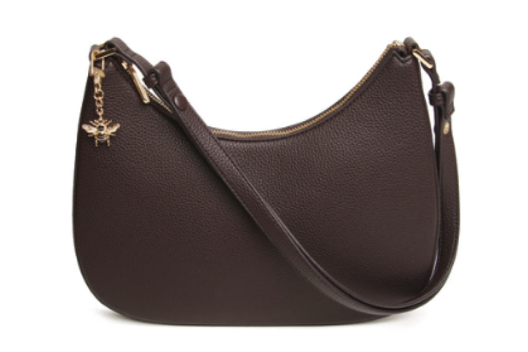 Chocolate Ascot Cross Body Bag
