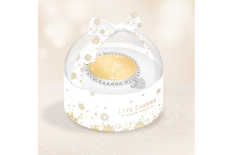 Christmas Bracelet in Bauble Box - Super Sister 