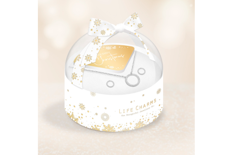 Christmas Gift Set in Bauble Box - Circle