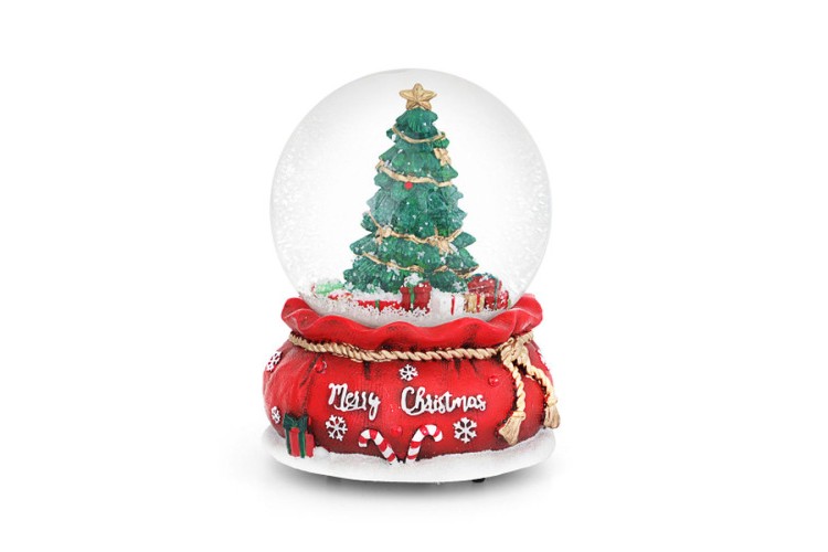 Christmas Tree Snow Globe