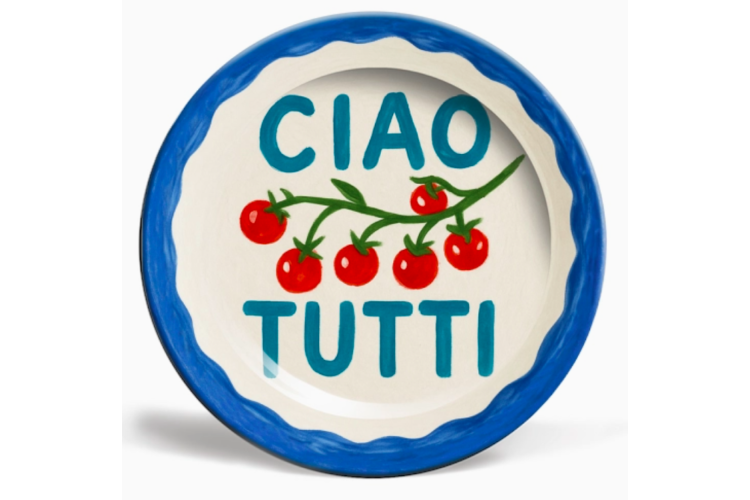 Ciao Tutti Plate