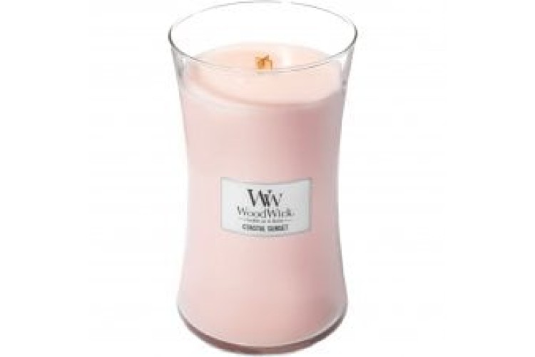  Coastal Sunset Large Hourglass Candle