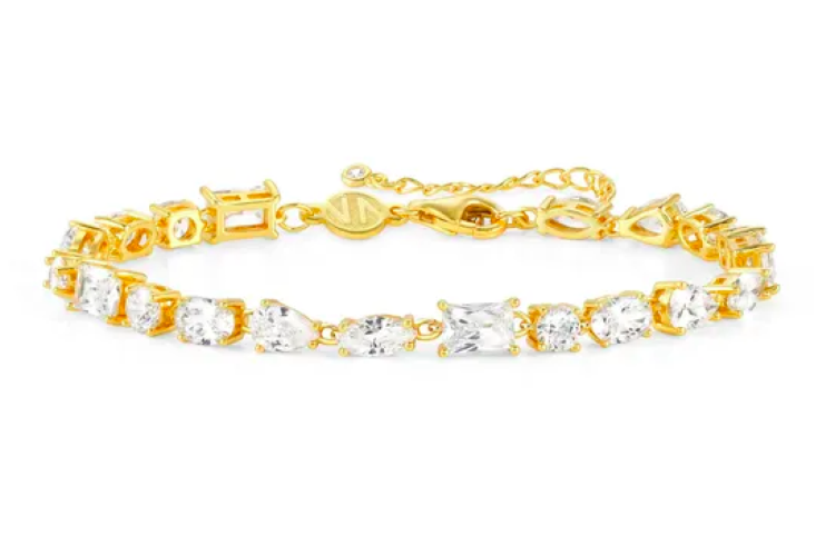 Colour Wave Bracelet Gold
