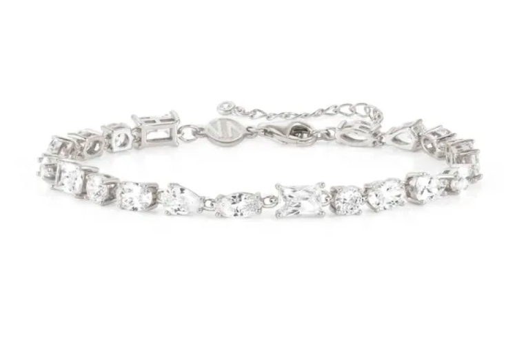 Colour Wave Bracelet Silver 