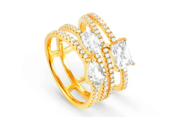 Colour Wave Ring 