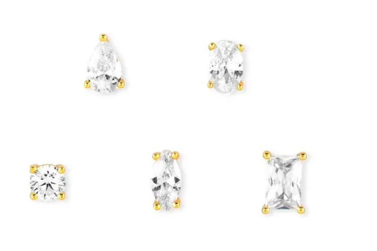Colour Wave Set of 5 Earring 