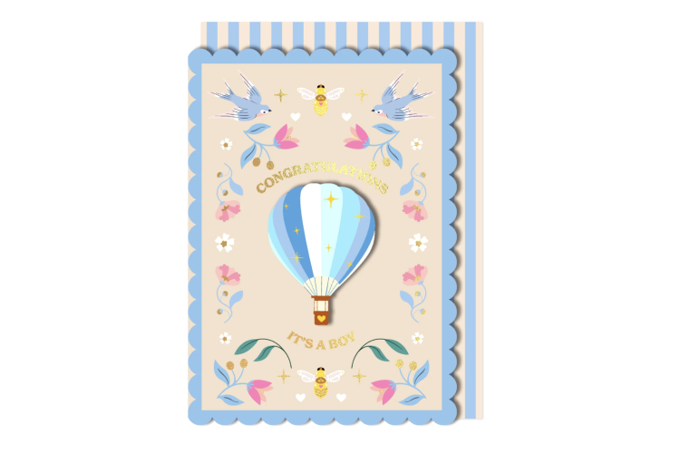Congratulations It's A Boy Card