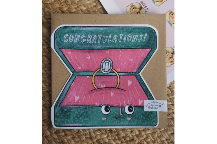 Congratulations Ring Card