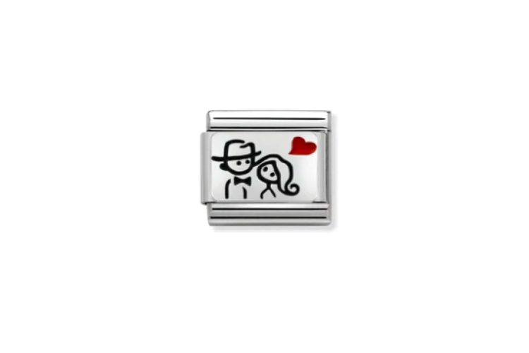 Couple with Heart Link